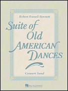 Suite of Old American Dances band score cover